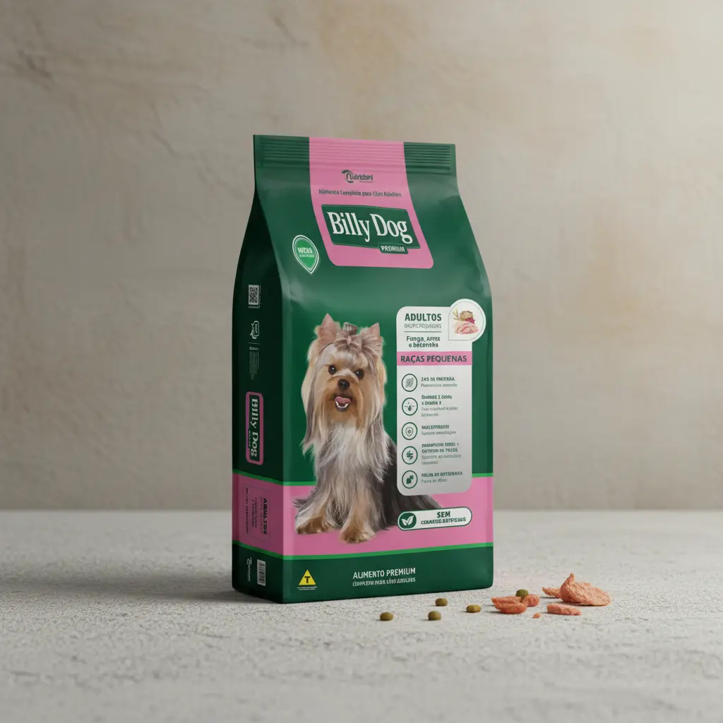 Foto do produto BILLY DOG RAÇAS PEQUENAS 15KG disponível na Agropecuária Nossos Bichos em Volta Redonda, RJ