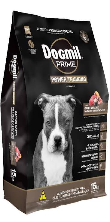 Foto do produto DOGMIL PRIME POWER TRAINING CAES FILHOTES 15KG disponível na Agropecuária Nossos Bichos em Volta Redonda, RJ