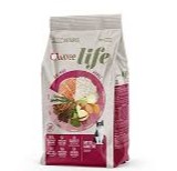 Foto do produto QUATREE LIFE GATOS ADULTOS SALMAO/ARROZ 1KG disponível na Agropecuária Nossos Bichos em Volta Redonda, RJ