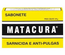 Foto do produto SAB. MATACURA SARNICIDA E ANTIPULGAS 80G disponível na Agropecuária Nossos Bichos em Volta Redonda, RJ