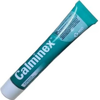 Foto do produto CALMINEX POMADA 30G disponível na Agropecuária Nossos Bichos em Volta Redonda, RJ