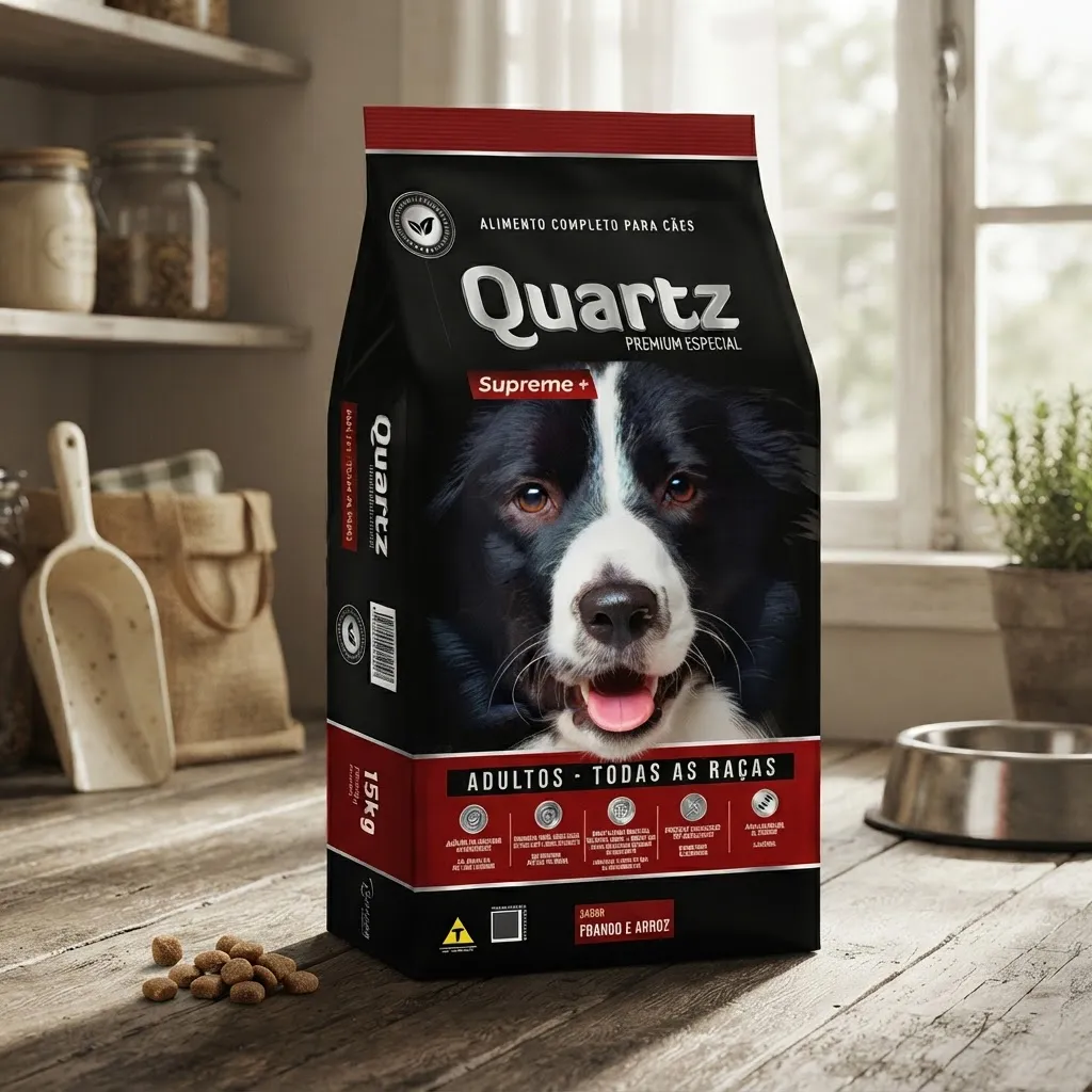 Foto do produto QUARTZ SUPREME 20KG disponível na Agropecuária Nossos Bichos em Volta Redonda, RJ