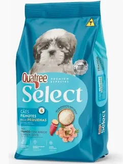 Foto do produto QUATREE SELECT FILHOTE 3KG disponível na Agropecuária Nossos Bichos em Volta Redonda, RJ